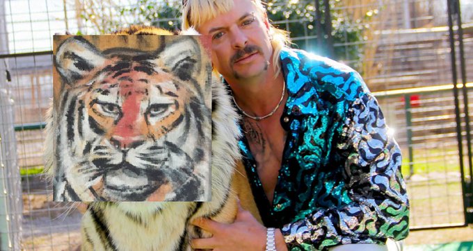 Дурацкая картина с тиграми