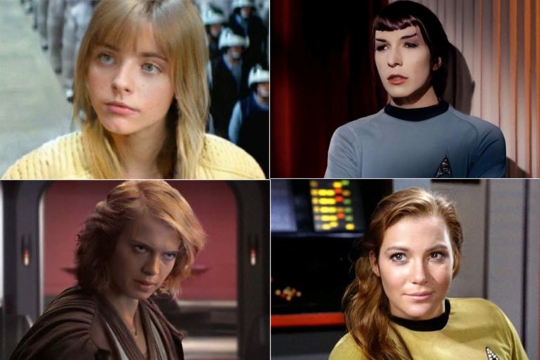 Женские версии героев Звездных войн