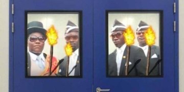 Протесты в США мемы