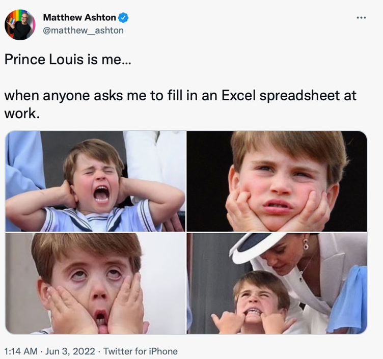 Недовольный принц Луи