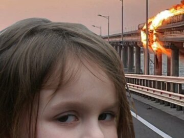 Взрыв Крымского моста