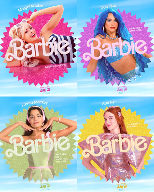 Персональные постеры Барби