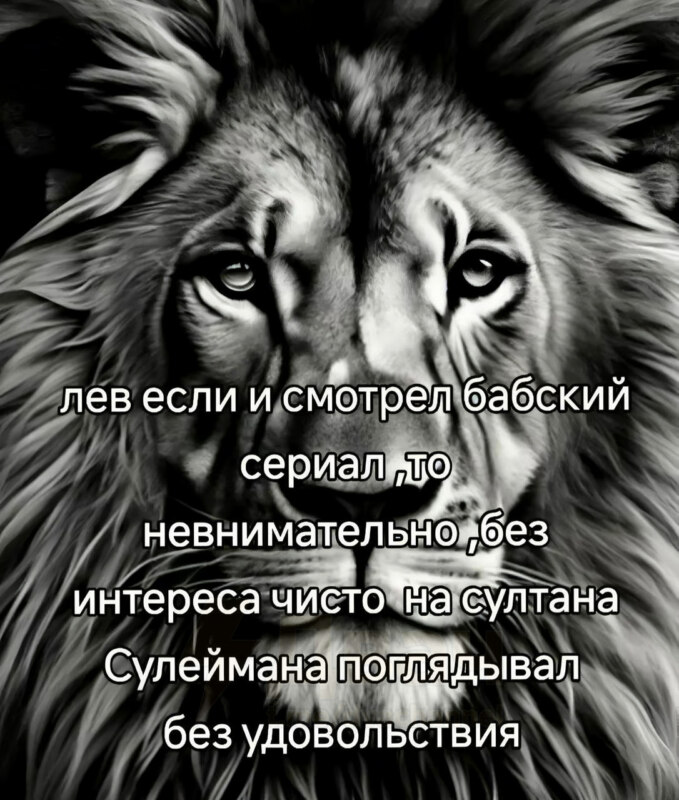 лев если и сосал