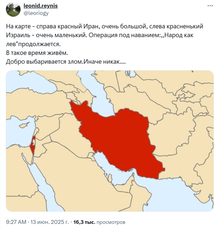 Израиль против Ирана