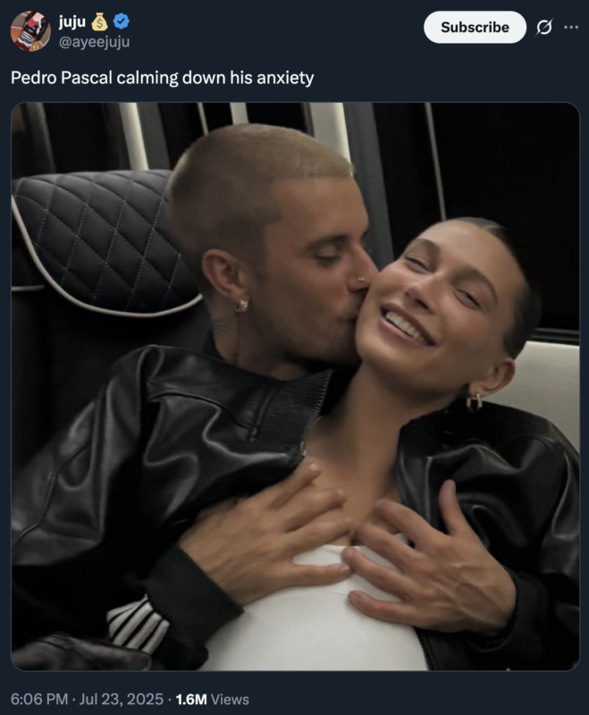 Тревожность Педро Паскаля