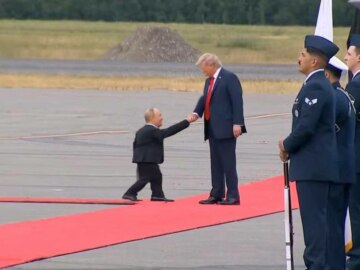 Путин и Трамп на Аляске