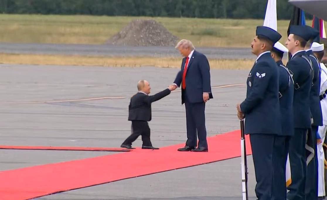 Путин и Трамп на Аляске