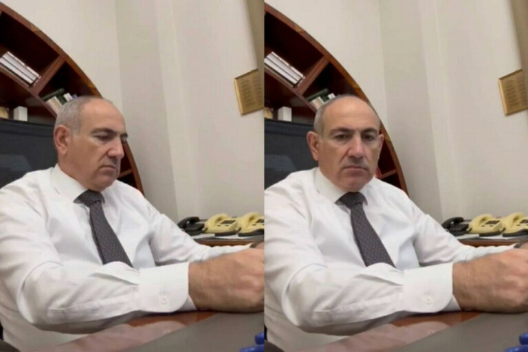 Пашинян слушает музыку