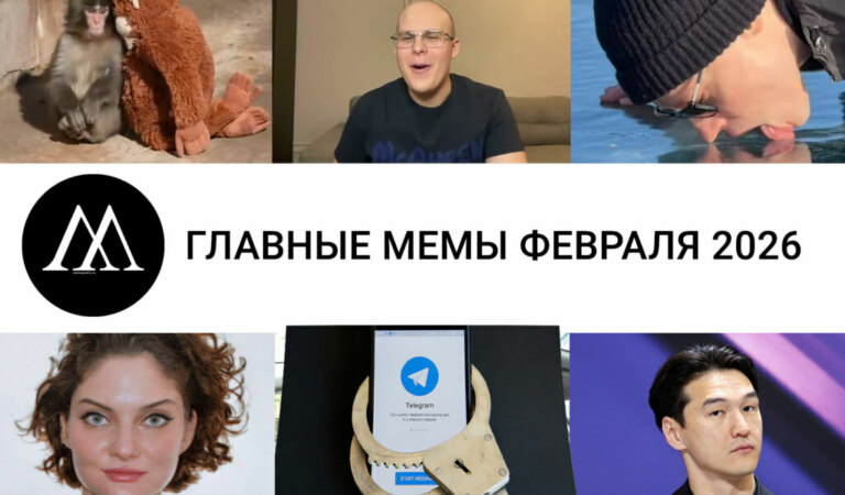 Главные мемы февраля 2026