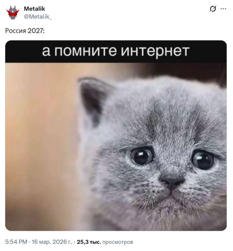 Блокировка интернета Блокировка интернета