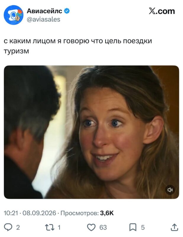 Зачем мне тебя обманывать? - мем с Элизабет Холмс